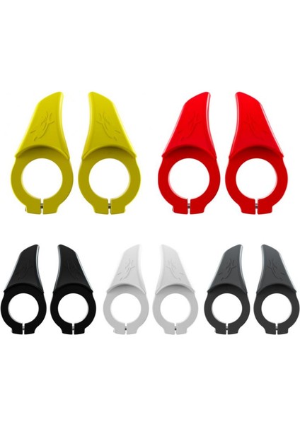 Siyah Stil 1 Çift Sürme Boynuz Dinlenme Kavrama Dağ Bisikleti Uzun Mesafe Anti Kavrama Çok Renkli Aşınmaya Dayanıklı Bisiklet Kavrama (Yurt Dışından) indirimleri