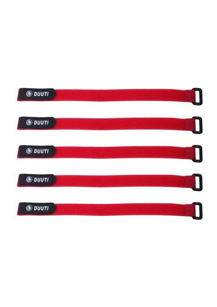 Kırmızı Stil Bisiklet Direksiyon Sabitleme Bandı Yol Bisikleti Direksiyon Askısı Balıkçılık Çubuğu Tutucu Askı Toka Döngü Bağları (Yurt Dışından)