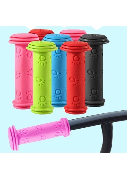 Siyah Stil Renkli Mavi Kırmızı Kaymaz Çocuk Bisiklet Parçaları Tutma Kolu Direksiyon Grupları Kauçuk Tutma Kaykay Scooter Aksesuarları (Yurt Dışından) modelleri