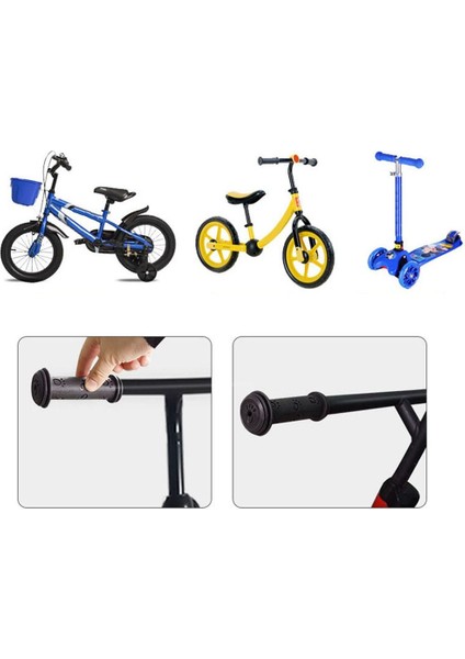 Siyah Stil Renkli Mavi Kırmızı Kaymaz Çocuk Bisiklet Parçaları Tutma Kolu Direksiyon Grupları Kauçuk Tutma Kaykay Scooter Aksesuarları (Yurt Dışından) fırsatları