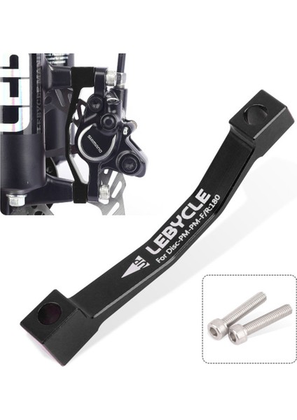 Mavi 180MM Stili Bisiklet Disk Fren Adaptörü, Posta Çatal Montajından mm Rotor Mtb Yol Dağ Bisikleti Disk Fren Adaptörü Parçaları Için (Yurt Dışından)