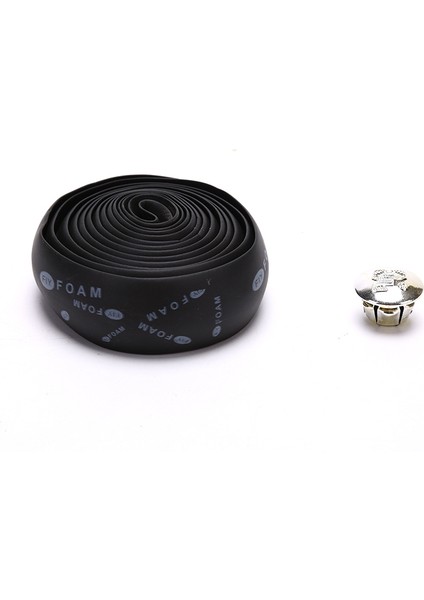 Siyah Stil Yol Bisikleti Bisiklet Direksiyon Bandı Bisiklet Direksiyon Kemer Sarma 2 Renk (Yurt Dışından)