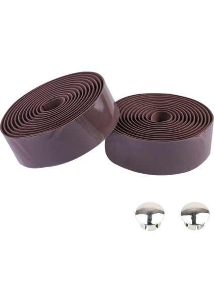 Kahve Tarzı 1 Çift Yol Bisikleti Bisiklet Direksiyon Bandı Kamuflaj Bisiklet Sürme Kolu Kayışı Mantarlar ile Sarın (Yurt Dışından)