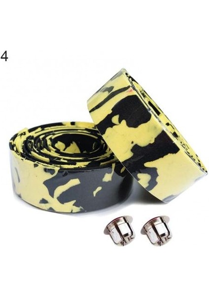 No.4 Stili 2 Adet Kaymaz Yol Bisikleti Direksiyon Karbon Fiber Sünger Kayış Bisiklet Malzemeleri (Yurt Dışından)