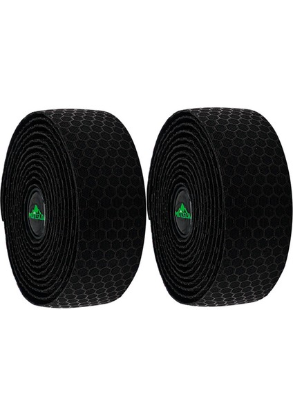 Siyah Stil Yol Bisikleti Direksiyon Bandı Eva Pu Direksiyon Bandı Sabitleme Su Geçirmez Bisiklet Direksiyon Bandı Profesyonel Bisiklet Sürüşü Anti-Titreşim Sarma (Yurt Dışından)