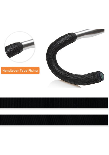Siyah Stil Yol Bisikleti Direksiyon Bandı Eva Pu Direksiyon Bandı Sabitleme Su Geçirmez Bisiklet Direksiyon Bandı Profesyonel Bisiklet Sürüşü Anti-Titreşim Sarma (Yurt Dışından) indirimleri