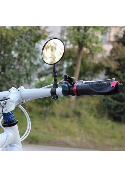 1 Adet Bisiklet Ayarlanabilir Arka Görüş Aynası Direksiyon Görüş Aynası Bisiklet Direksiyon Aksesuarları Aynalar Arka Göz C1H5 (Yurt Dışından)