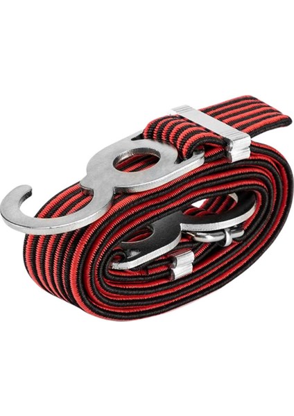 Kırmızı Stil Araba Motosiklet Bisiklet Için 2m Metal Tokalı Kargo Kayışı Çekiş Halatı Bagaj Çantası Için Güçlü Ratchet Kemer Buckle Tie-Down Kemerleri (Yurt Dışından)