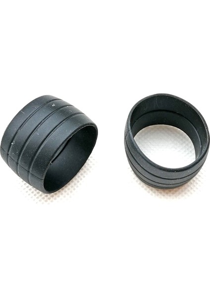 Siyah Stil 1 Çift Bisiklet Silikon Esnek Kayış Sabitleme Yüzüğü Kaymayı Önleyici Fişler Su Geçirmez Dayanıklı Kayış Halkaları Yol Bisikleti Kolu Bandı Için (Yurt Dışından)