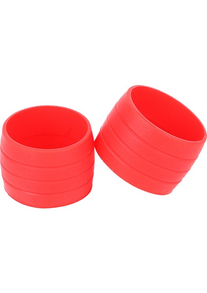2 Adet Kırmızı Tarzı 1 Çift Silikon Bisiklet Direksiyon Bandı Sabitleme Halkası Yol Bisikleti Fişleri Kaymaz Kauçuk Su Geçirmez Aşınmaya Dayanıklı Bisiklet Aksesuarları (Yurt Dışından)