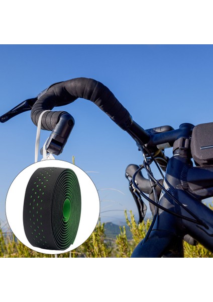 Siyah Yeşil 1 Adet Tarzı Vıaron 2 Parça Gidon Bandı Gidon Kayış Direksiyon Balıkçılık Kamışı Sarma Aksesuarları Yedek Parçalar Siyah Yeşil (Yurt Dışından) fiyatları