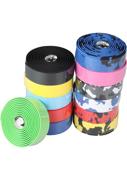 Siyah Mavi Tarzı Bisiklet Direksiyon Bandı Sünger Bisiklet Direksiyon Tutma Kolu Kaymaz Bisiklet Direksiyon Bandı Çoklu Kamuflaj Tutma Kayışı (Yurt Dışından) modelleri