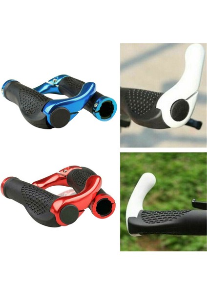 Siyah Stil Dayanıklı Bisiklet Korna Tutacağı Alaşım+Kauçuk Bisiklet Direksiyon Ergonomik Sürüş Aksesuarları Parçaları Bisikletçilik Manubri Karbon (Yurt Dışından)