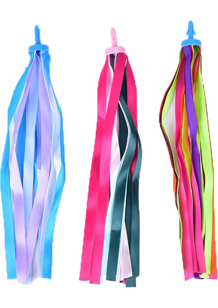 Pk Stili 1 Çift Bisiklet Direksiyonu Ribboldren Bisiklet Streamer Bisiklet Direksiyon Şerit Çocuk Scooter Püsküller (Yurt Dışından)