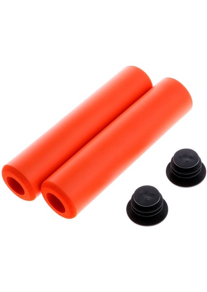 Turuncu Tarzı 1 Çift Silikon Bisiklet Sürme Bisiklet Sapları Açık Hava Mtb Dağ Bisikleti Sapları Kaymaz Şok Bisiklet Parçası Bisiklet Sapı Kurulumu (Yurt Dışından) modelleri