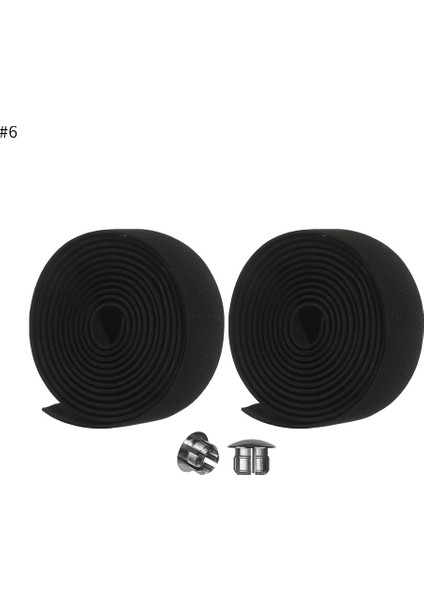 No.6 Stili Bisiklet Direksiyon Bandı Bisiklet Bisiklet Yol Bisikletleri Bisiklet Kauçuk Köpük Direksiyon Kavrama Mtb Kaymaz Sarma Bandı Bisiklet (Yurt Dışından)