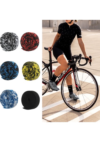 No.6 Stili Bisiklet Direksiyon Bandı Bisiklet Bisiklet Yol Bisikletleri Bisiklet Kauçuk Köpük Direksiyon Kavrama Mtb Kaymaz Sarma Bandı Bisiklet (Yurt Dışından) fiyatları