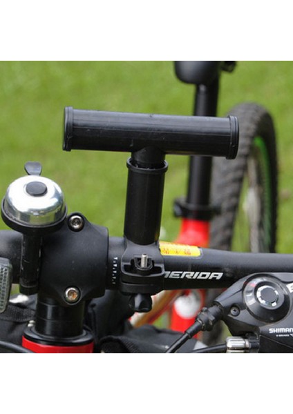 Siyah Stil Bisiklet Direksiyonu T Şekilli Uzatma Ön Işık Tutucu Mtb Dağ Bisikleti Aksesuarları Bilgisayar Lamba Destek Parçaları (Yurt Dışından) fiyatları
