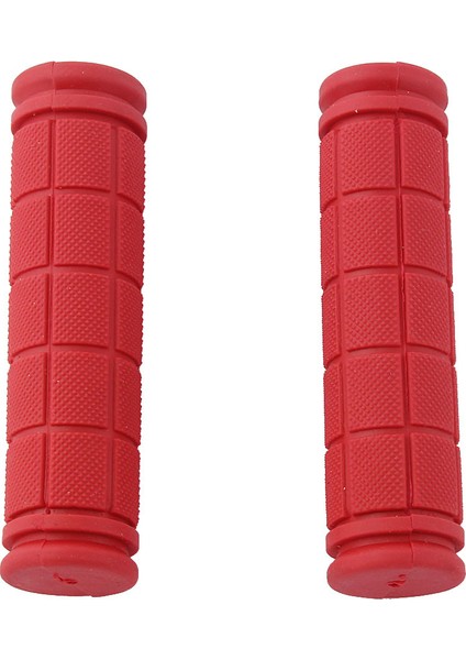 Kırmızı Stil Bisiklet Için Kaymaz Kauçuk Direksiyon Kolu Kılıfı (Yurt Dışından)