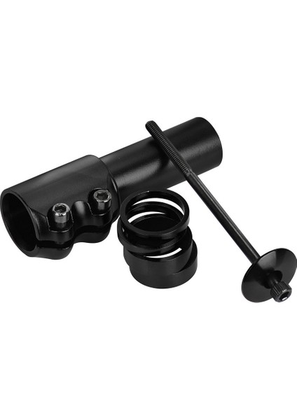 Kırmızı 12CM Stili Bisiklet Tüp Uzatıcı Adaptör Bisiklet Ön Çatal Gövde Yükseltme Kontrol Yüksekliği Alüminyum Mtb Bisiklet Parçaları Aksesuarları (Yurt Dışından)