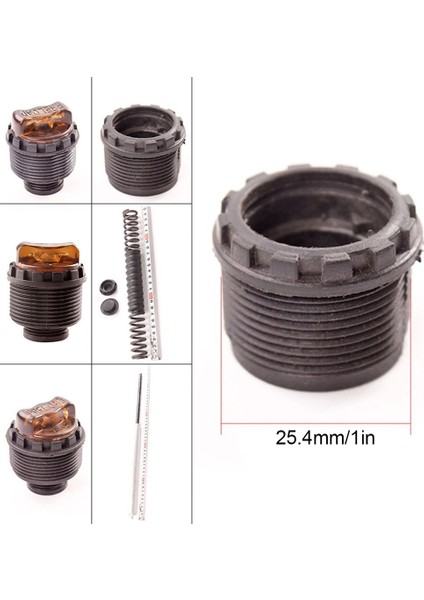 25 4mm Tarzı Ön Çatal Tamir Kapağı Ön Yük Ayarlı Düğme Bakımı Döner 30MM (Yurt Dışından)