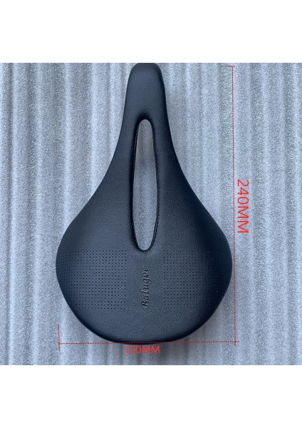 240X150MM Stili Yeni Balugoe Karbon+Deri Yol Bisikleti Koltuğu Mtb Bisiklet Koltukları Dağ Bisikleti Yarış Koltuğu Pu Nefes Alabilen Yumuşak Koltuk Minderi (Yurt Dışından)