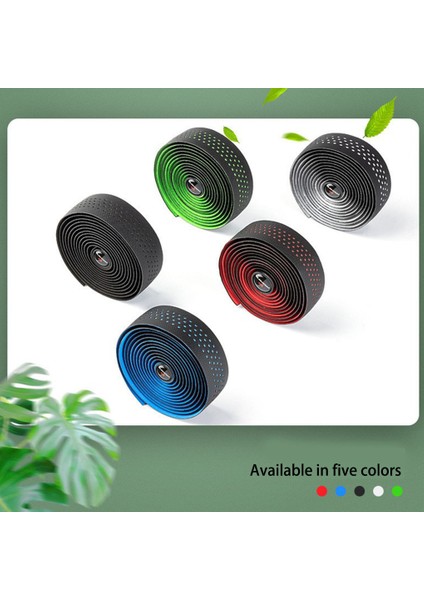 Siyah Kırmızı Tarzı 2 Parça Direksiyon Kaymayan Bant Değiştirme Bisiklet Direksiyon Balıkçılık Çubuğu Yumuşatma Bantları Bisiklet Yedek Parçaları Siyah (Yurt Dışından) fiyatları