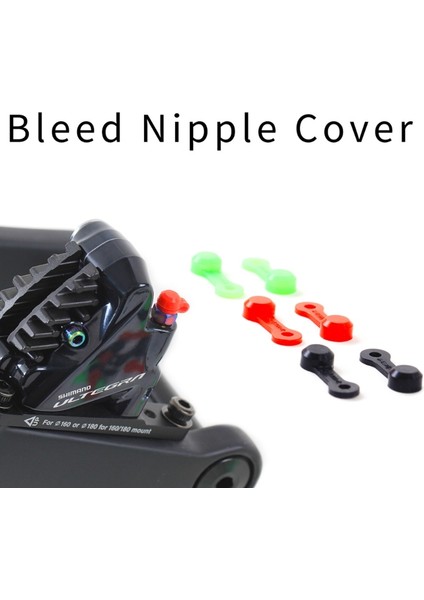 Yeşil Stil Yol Dağ Bisikleti Için 10 Parça Silikon Fren Boşaltma Vidası Kapağı Yağ Pompası Kapağı Toz Kapağı Fren Boşaltma Meme Kapağı (Yurt Dışından) modelleri