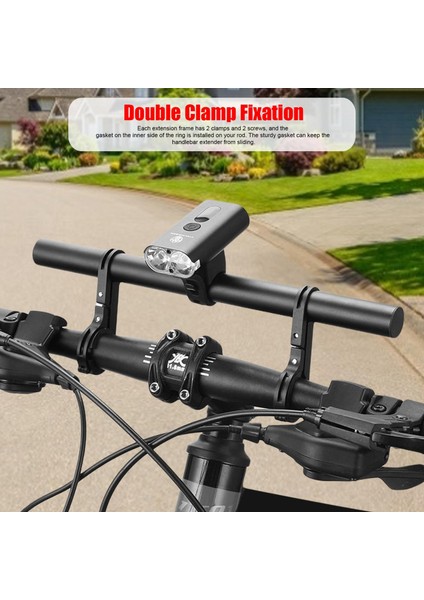 20CM Tarzı 30 cm Bisiklet Direksiyon Uzatıcı Alüminyum Alaşım Bisiklet Uzatıcı Bisiklet Direksiyon Uzatma Braketi Bisiklet Ön Işık Standı (Yurt Dışından) fırsatları