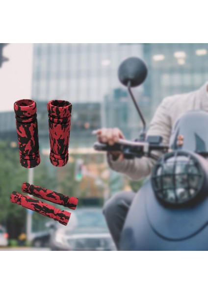 D Tarzı Motosiklet Için Yumuşak Evrensel Sünger Kamuflaj Fren Kolu Kılıfları (Yurt Dışından) modelleri