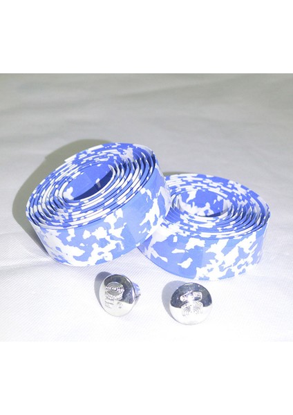 Mor Tarzı Yol Bisikleti Direksiyon Kemer Emici Ölü Sinek Bisiklet Boynuz Kemer ile Bisiklet Bisiklet Direği Kemer Kamuflaj Bant Kayış Çok Renkli (Yurt Dışından)