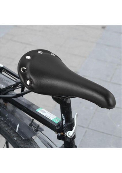 Siyah Stil Deri Yumuşak Bisiklet Koltuk Kılıfı Mat Bisiklet Koltuğu Yastık Bisiklet Yarış Koltuğu Mtb Bisiklet Için Dayanıklı (Yurt Dışından) modelleri