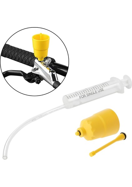 Bisiklet Disk Fren Yağlama Aracı Yağ Takma Huni Kanalı Kanat Kiti (Yurt Dışından)