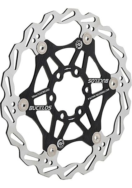 180MM Siyah Tarzı Bucklos Bisiklet Disk Fren Rotoru 160MM Mtb Fren Rotorları Isı Dağılımlı Yüzen Rotor Hidrolik Fren Rotorları Bisiklet Parçası (Yurt Dışından)