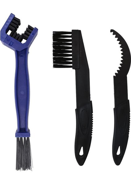 3pcs C Tarzı Bisiklet Temizleme Fırçası Bisiklet Zincir Lastik Tekerlek Yıkama Temizleyici Seti Bisiklet Temizleme Kiti Temizleme Fırçası Dişli Zincir Temizleyici (Yurt Dışından)