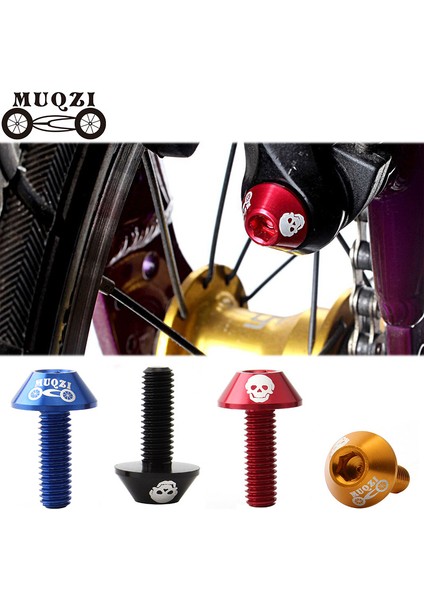 Mavi 4 Adet Tarzı Muqzı Bisiklet M6 Fren Kaliper Civatası Alüminyum Alaşımlı V Fren Kelepçesi Vidaları Mtb Yol Katlanır Bisiklet Aksesuarları (Yurt Dışından) fiyatları