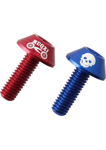 Mavi 4 Adet Tarzı Muqzı Bisiklet M6 Fren Kaliper Civatası Alüminyum Alaşımlı V Fren Kelepçesi Vidaları Mtb Yol Katlanır Bisiklet Aksesuarları (Yurt Dışından) modelleri