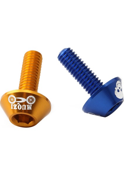 Mavi 4 Adet Tarzı Muqzı Bisiklet M6 Fren Kaliper Civatası Alüminyum Alaşımlı V Fren Kelepçesi Vidaları Mtb Yol Katlanır Bisiklet Aksesuarları (Yurt Dışından) indirimleri
