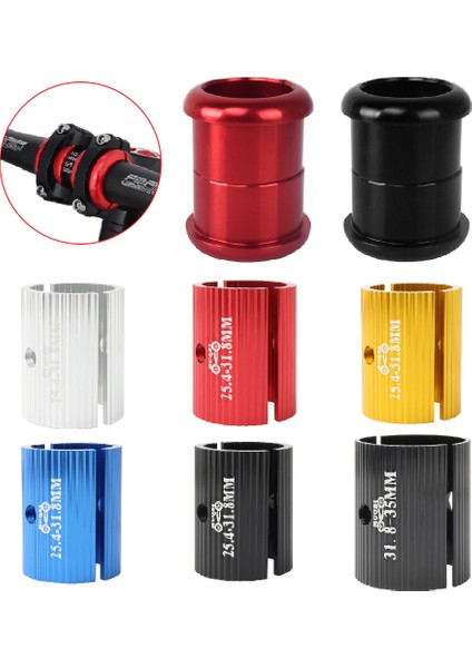 F 25,4 Ila 31,8mm Stili Bisiklet Direksiyon Dönüşümü Için Çap Ayar Adaptörü Mtb Yol Bisikleti Redüktörü (Yurt Dışından) fiyatları