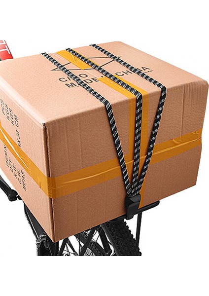 Siyah Stil Bisiklet Bagajı Halat Dağ Bisikleti Esnek Kayış Kanca Kalın Iyi Esneklik Geniş 3'ü Bir Arada Bisiklet Bagaj Kayışı (Yurt Dışından) fiyatları