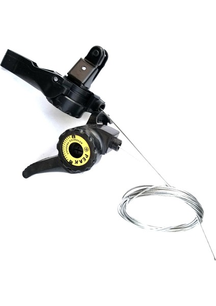 3x7 Vitesli Stil Dağ Bisikleti Siyah Bir Çift Başparmak Vitesi Iamok Sol ve Sağ Vites Kolu Hız Kelepçe Bandı Bisiklet Parçaları (Yurt Dışından) fırsatları