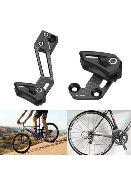 E Tipi Tarzı Dağ Bisikleti Zincir Kılavuzu Mtb Bisiklet E-Tipi D-Tipi Montaj Düşük Doğrudan Montaj Zincir Koruyucu 1x Vites Sistemleri Için (Yurt Dışından) modelleri