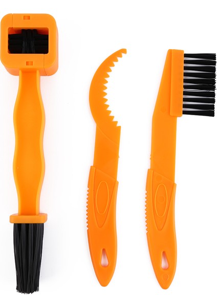 3pcs D Tarzı Bisiklet Temizleme Fırçası Bisiklet Zincir Lastik Tekerlek Yıkama Temizleyici Seti Bisiklet Temizleme Kiti Temizleme Fırçası Dişli Zincir Temizleyici (Yurt Dışından)