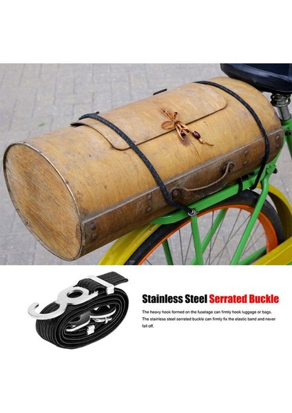 Siyah Stil Araba Motosiklet Bisiklet Için 2m Metal Tokalı Kargo Kayışı Çekiş Halatı Bagaj Çantası Için Güçlü Ratchet Kemer Buckle Tie-Down Kemerleri (Yurt Dışından) indirimleri