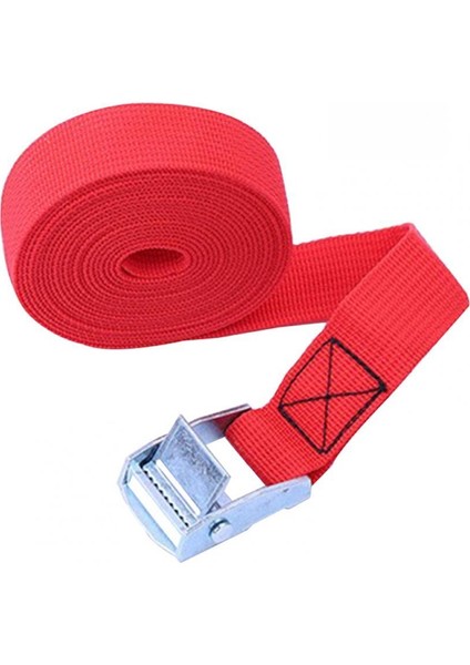 Kırmızı Stil 500CM Kargo Bağlama Kırılmaya Karşı Dayanıklı Yüksek Yoğunluklu Güçlü 250 Lbs Ağır Hizmet Raptiye Kargo Kayışı Için Uzun Yeterince - (Yurt Dışından)
