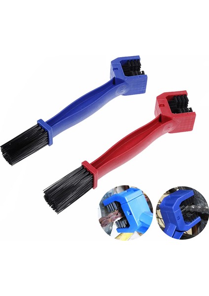 Kırmızı Stil Motosiklet Zincir Temizleyici Kir Fırçası Bisiklet Dişli Mtb Bisiklet Temizleme Fırçası Motosiklet Zincir Fırçası Açık Hava Bisiklet Temizleme Aracı (Yurt Dışından) fırsatları