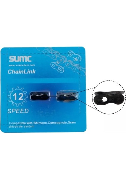 Siyah 12S Tarzı Sumc Bisiklet Hızlı Bağlantı Zinciri 12V Mtb Zinciri 11V 10V 9V 8V Yol Dağ Bisikleti Güncel Güç Bağlantısı Hız Bisikletçilik (Yurt Dışından)