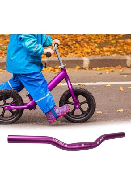 Mavi Stil 42CM Denge Bisikleti Direksiyon Çocuk Bisiklet Yükseltme Barı Harf Tasarımı Alüminyum Alaşım Yükseltme Direksiyon Bisiklet Yükseltme Barı Bisiklet Aksesuarları (Yurt Dışından)