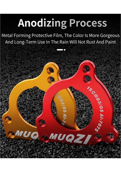 Altın Tarzı Bisiklet Zinciri Is Kılavuz Dönüşüm Koltuk Altı Braketi Bb Adaptörü Iscg Zincir Kılavuzu Adaptör Montaj Sabit Bisiklet Parçaları Iscg (Yurt Dışından) fırsatları