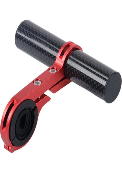 10CM Kırmızı Stil 20CM 10CM Bisiklet Direksiyonu Bisiklet Fener Tutucu Kolu Karbon Fiber Bisiklet Uzatma Montaj Braketi Bisiklet Aksesuarları (Yurt Dışından)